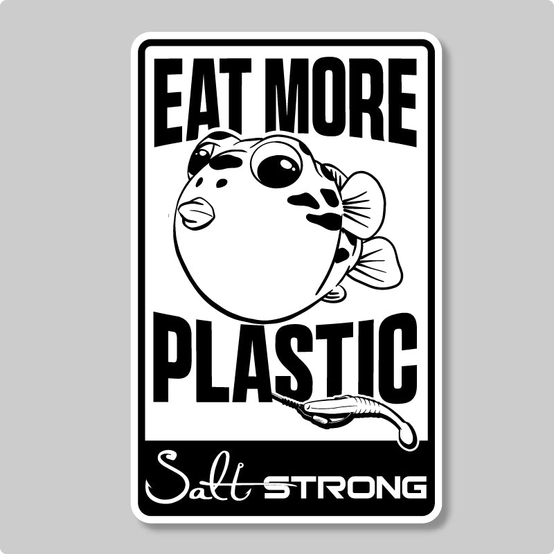 Salt Strong Eat More Plastic Decal