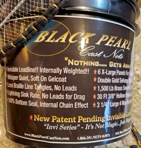 Black Pearl Invi Cast Net Series